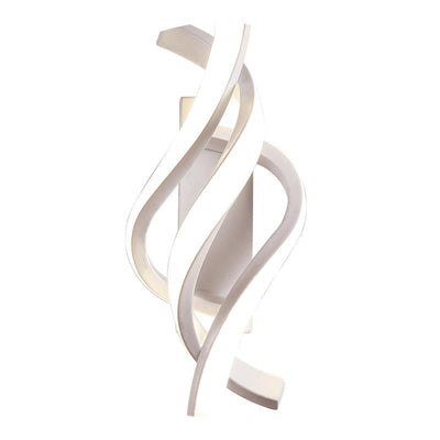 Moderne kreative Aluminium Spirale Streifen Design LED Wandleuchte Lampe für Wohnzimmer 