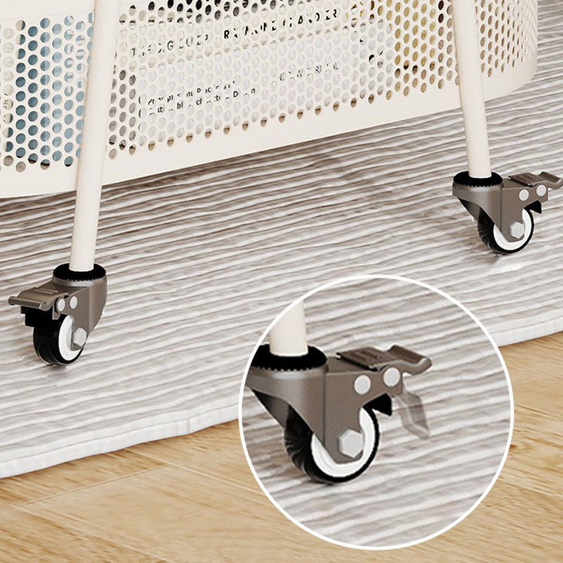 Mesa Auxiliar Rectangular de Hierro y Vidrio Minimalista Moderna de 2 Niveles para Sala de Estar 