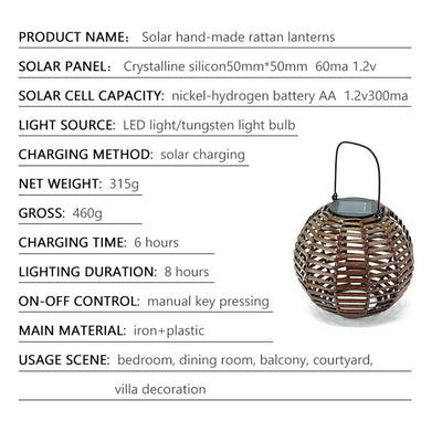 Zeitgenössische kreative runde Solar-LED-Tischlampe aus Eisenkunststoff für Wohnzimmer 
