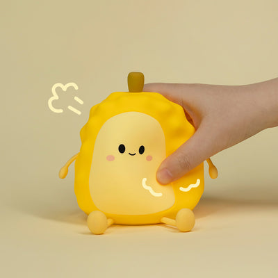 Modern Art Deco Silicone Cartoon Fruit USB Charging LED Table Lamp Night Light For Bedroom