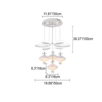 Moderne minimalistische drehbare LED-Wandleuchte