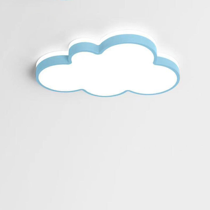 Lustre Plafonnier LED en Acrylique PMMA Nuage Enfant Créatif Contemporain en Fer pour Chambre 