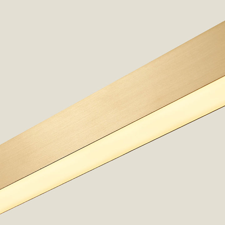 Zeitgenössische Luxus Eisen gerade Linie runden Marmor LED Insel Licht Pendelleuchte für Wohnzimmer 