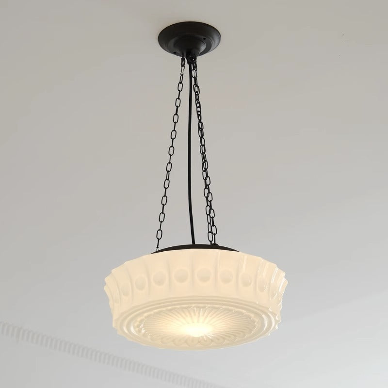 Zeitgenössische Einfachheit Eisen Glas Zylinder Schatten 3-Licht Kronleuchter für Wohnzimmer 