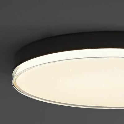 Moderne unbedeutende Aluminiumacrylsauer-runde Schatten-LED-Unterputz-Deckenleuchte für Schlafzimmer 