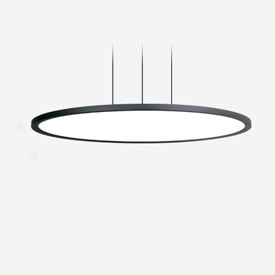 Modern Minimalist Aluminum Round Shape LED Pendant Light For Dining Room