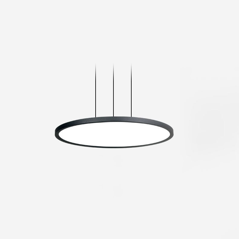 Modern Minimalist Aluminum Round Shape LED Pendant Light For Dining Room