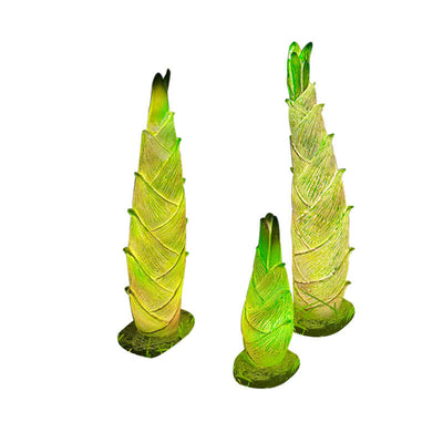 Outdoor Waterproof Resin Green Bamboo Shoots LED Lawn Landscape Light