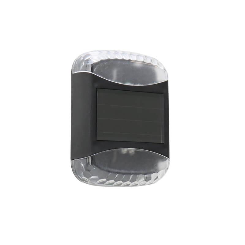 Lámpara de Aplique de Pared Exterior LED Cuadrada de Plástico Impermeable Decorativa Moderna Solar 