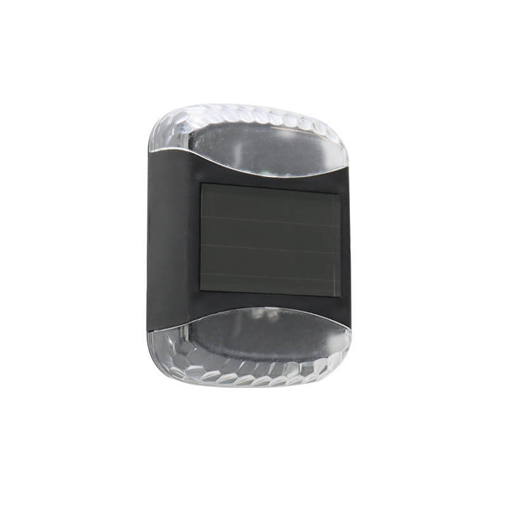 Lámpara de Aplique de Pared Exterior LED Cuadrada de Plástico Impermeable Decorativa Moderna Solar 