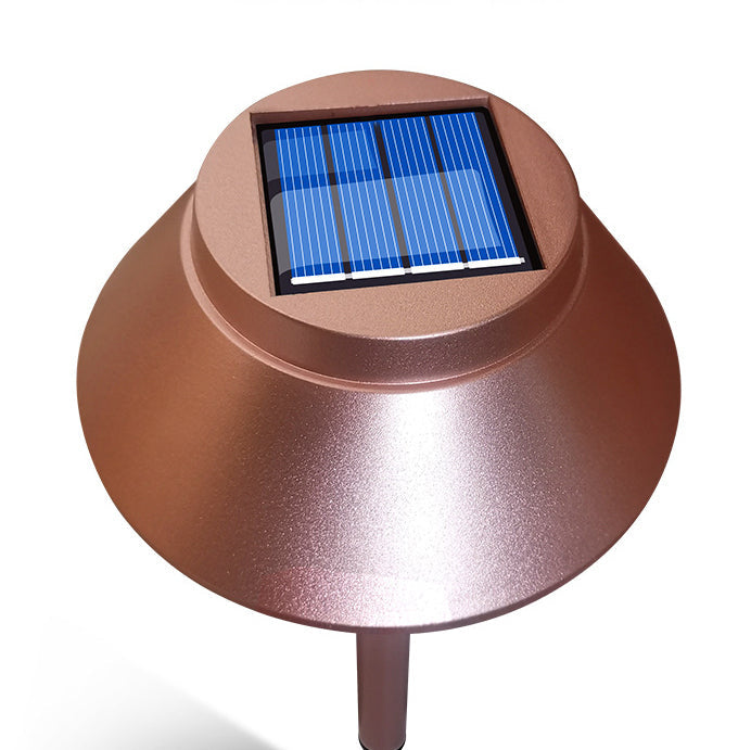 Luz de paisaje LED de hongo solar impermeable minimalista moderna de ABS PVC para jardín 