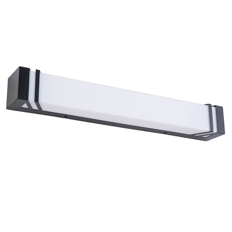 Lampe murale à détecteur LED carré étanche industrielle pour extérieur 