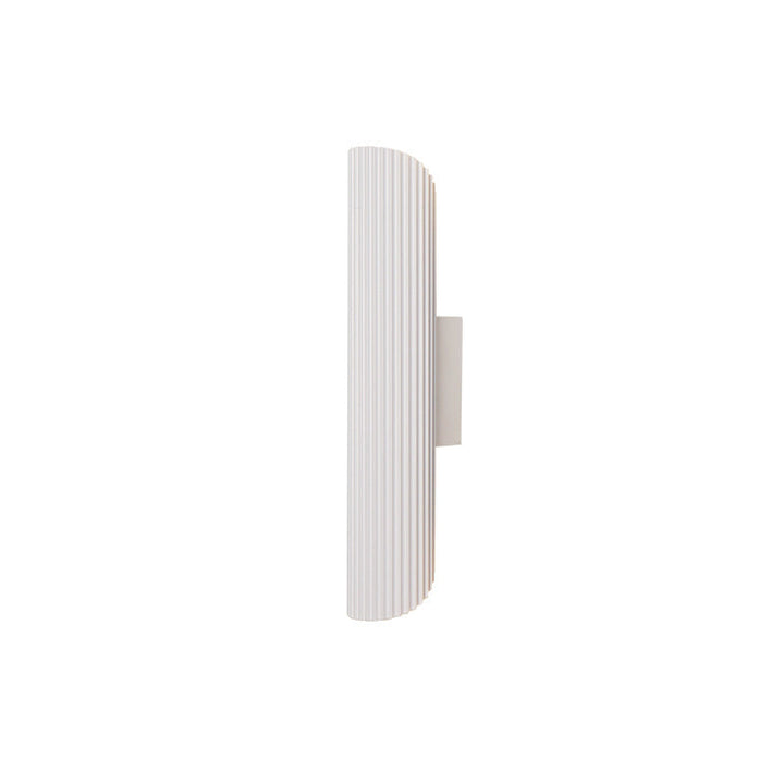 Modern Simplicity Iron Aluminum Roman Column Strip LED Wall Sconce Lamp For Bedside