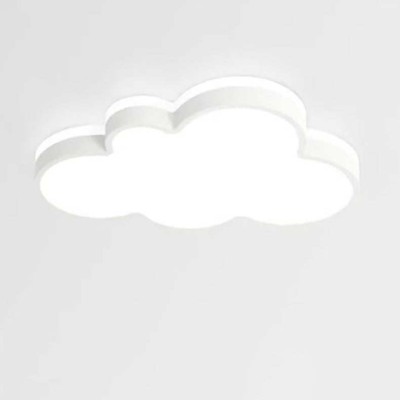 Lustre Plafonnier LED en Acrylique PMMA Nuage Enfant Créatif Contemporain en Fer pour Chambre 