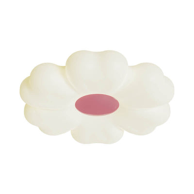 Nordic Minimalist Flower Shape PE Iron LED Flush Mount Ceiling Light