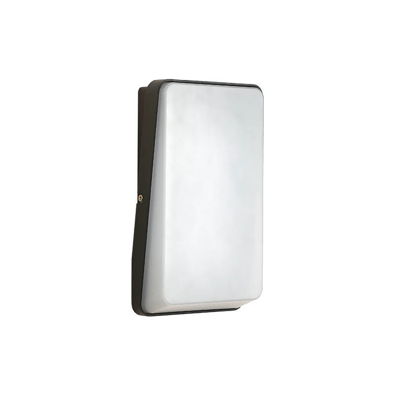 Lámpara de Aplique de Pared Impermeable Moderna Simple Rectangular de Aluminio LED para Exteriores 