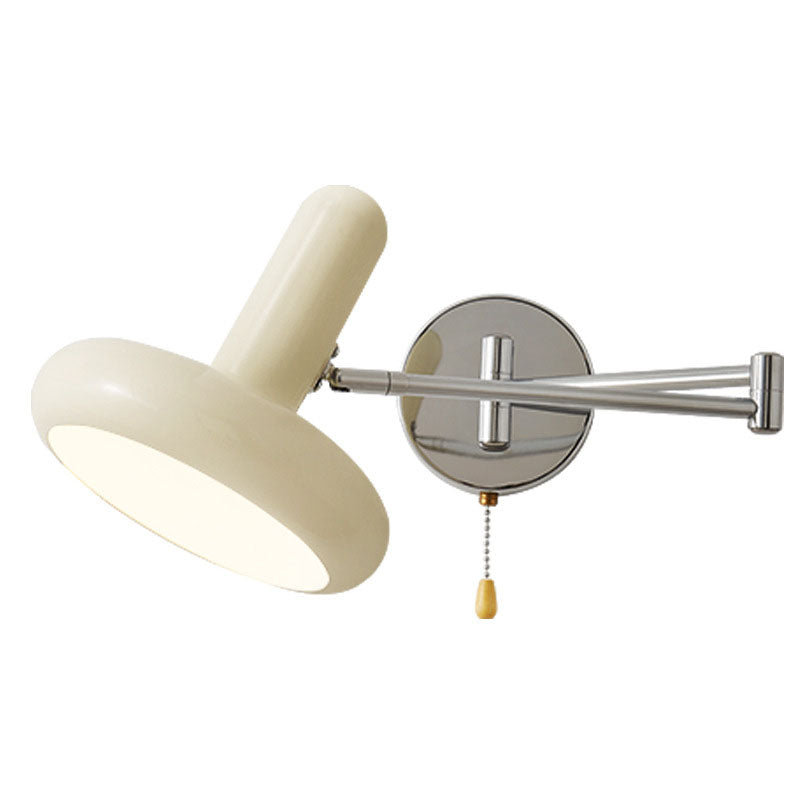 Moderne Einfachheit Schmiedeeisen Disc 1-Licht Wandleuchte Lampe für Wohnzimmer 