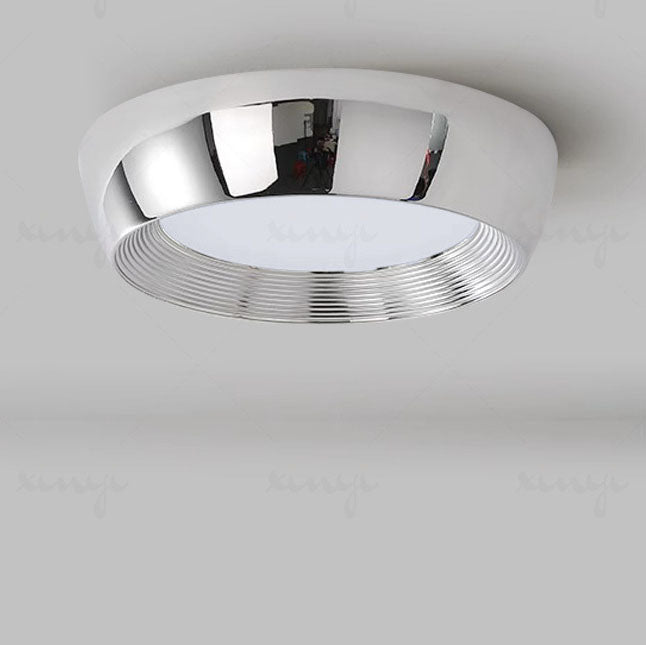 Plafonnier affleurant rond LED de matériel de simplicité moderne pour la chambre à coucher 