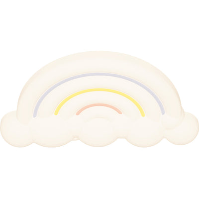 Plafonnier LED pour chambre d'enfant avec design contemporain créatif en acrylique nuage arc-en-ciel 