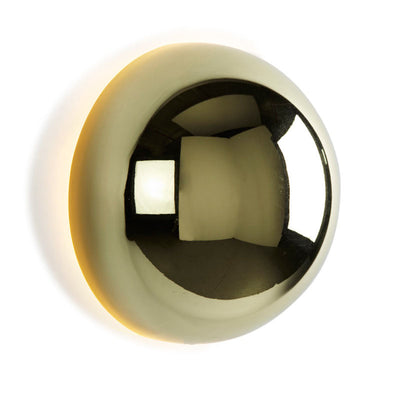 Aplique de pared LED de metal en semicírculo de meteorito de simplicidad moderna para dormitorio 