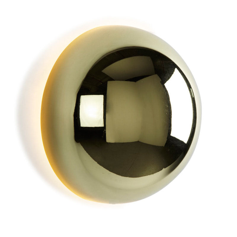 Aplique de pared LED de metal en semicírculo de meteorito de simplicidad moderna para dormitorio 