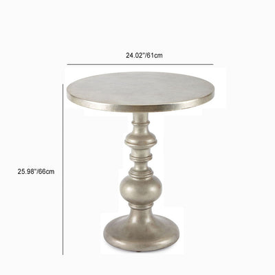 Traditioneller europäischer runder Massivholztisch für das Wohnzimmer 