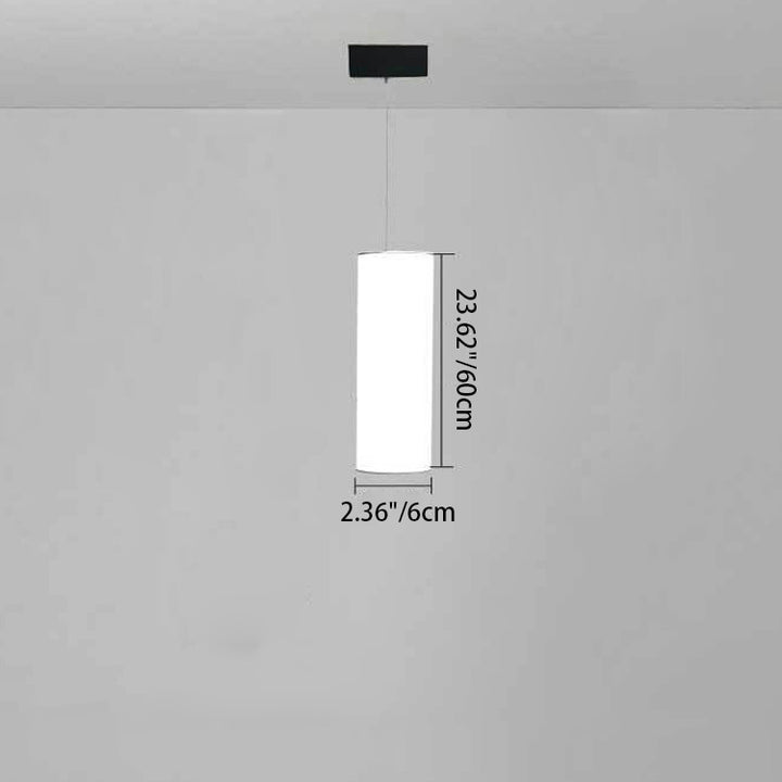 Lámpara Colgante LED de Línea Recta Minimalista Moderna para Sala de Estar 