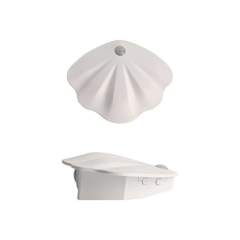 Applique murale LED rechargeable en ABS étanche à la simplicité moderne pour patio extérieur 