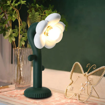 Nordic Creative Floral Greenery 1-Licht-Tischlampe 