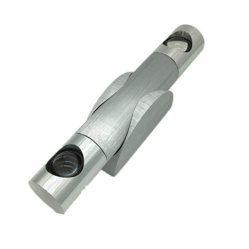 Lampe applique murale LED en aluminium rotative cylindrique moderne et créative 