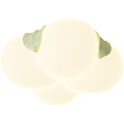 Moderne Art-Deco-Blasen-Blumen-PET-Eisen-LED-Unterputz-Deckenleuchte für Schlafzimmer 