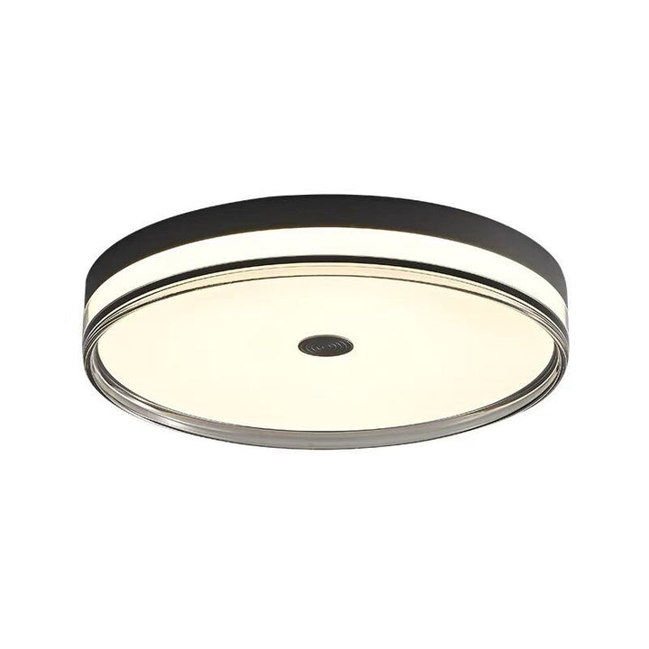 Moderne unbedeutende runde Metallacryl-LED-Deckenleuchte für Schlafzimmer 