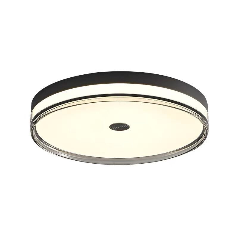 Moderne unbedeutende runde Metallacryl-LED-Deckenleuchte für Schlafzimmer 