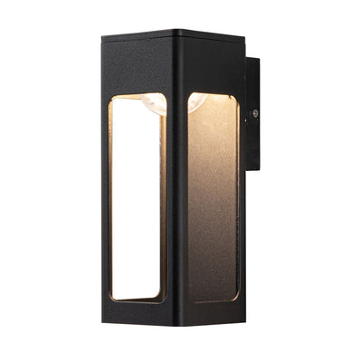 Applique Murale Moderne Minimaliste Étanche en Aluminium Rectangulaire à LED pour Patio Extérieur 