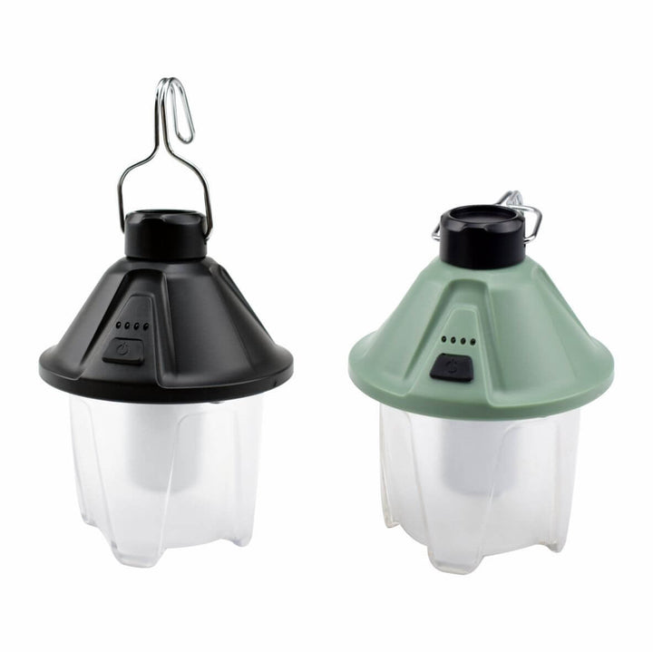 Lumière de camping portable LED en plastique en forme de cône de pin étanche pour l&