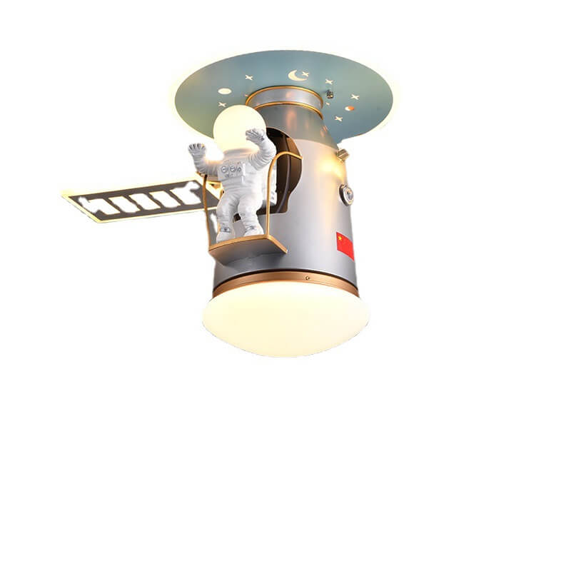 Plafonnier LED pour enfants Astronaute Spaceman Simplicité Créative 