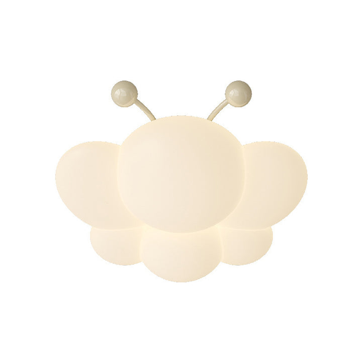 Plafonnier LED en fer PE abeille à montage affleurant pour chambre à coucher, simplicité moderne 