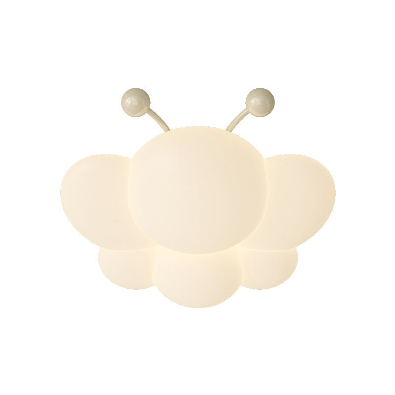 Luz de techo LED de montaje empotrado en hierro PE abeja de simplicidad moderna para dormitorio 
