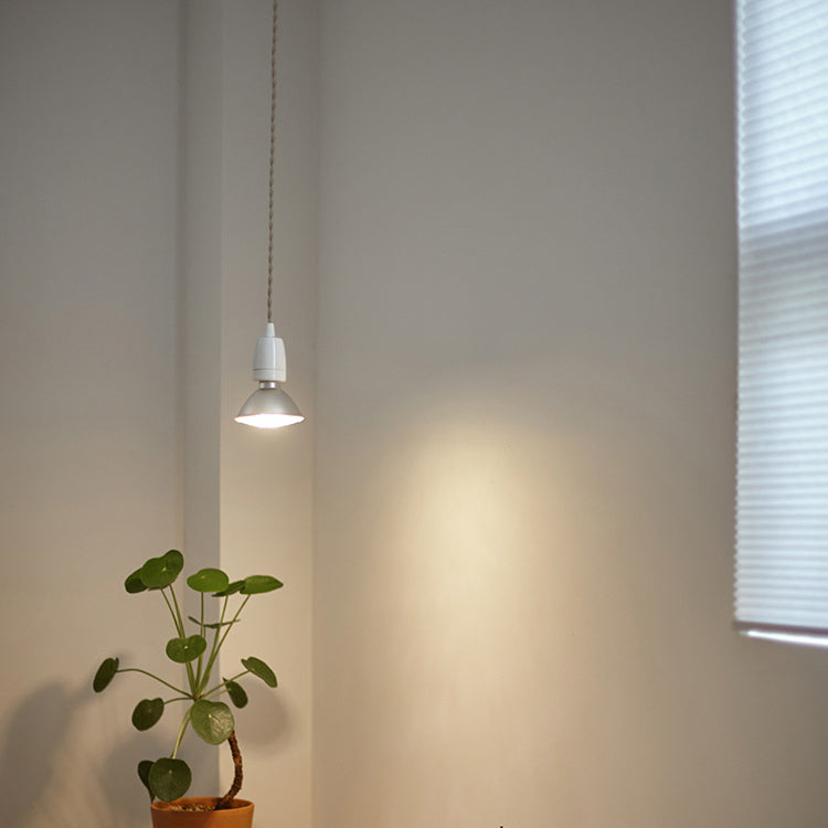Contemporary Industrial Ceramic Cone 1-Light Pendant Light For Living Room