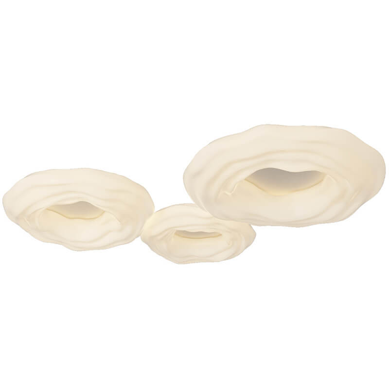 Plafonnier LED Nordic Iron Cookies contemporain pour chambre 