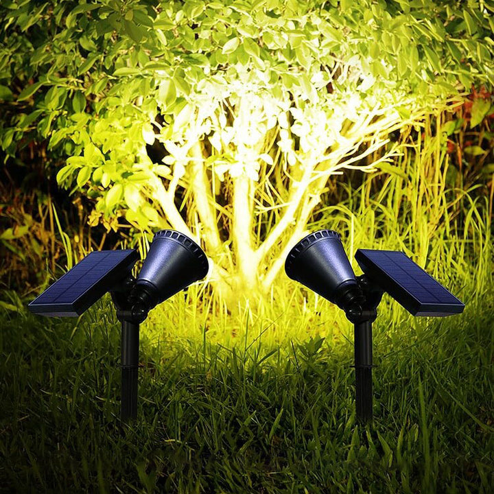 Lumière paysagère à LED rotative en ABS étanche à l&