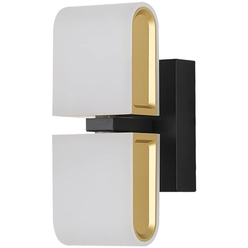 Modern Minimalist Round Zinc Alloy Rotatable LED Wall Sconce Lamp