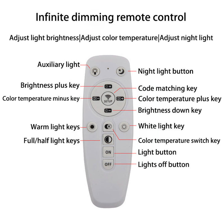 Moderne minimalistische Kombination runder Kreis Hardware Acryl LED Semi-Flush Mount Deckenleuchte für Wohnzimmer 