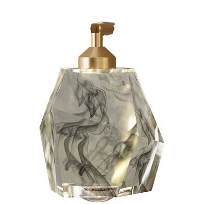 Zeitgenössische Luxus-Vollkupferrahmen Harz Blattgold Tintenmalerei Schatten LED Wandleuchte Lampe für Wohnzimmer 