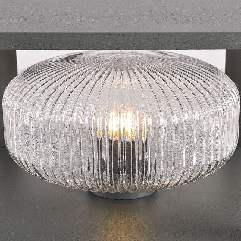 Modern Simplicity Solar étanche en acier inoxydable aluminium verre cube boule 1-lumière éclairage paysager lumière extérieure pour patio extérieur 