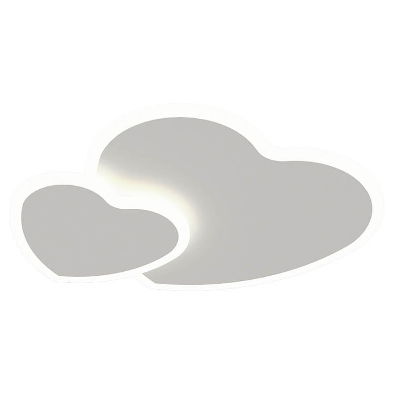 ضوء السقف الحديث الإبداعي البسيط من الحديد المطاوع LED المربع الهندسي 