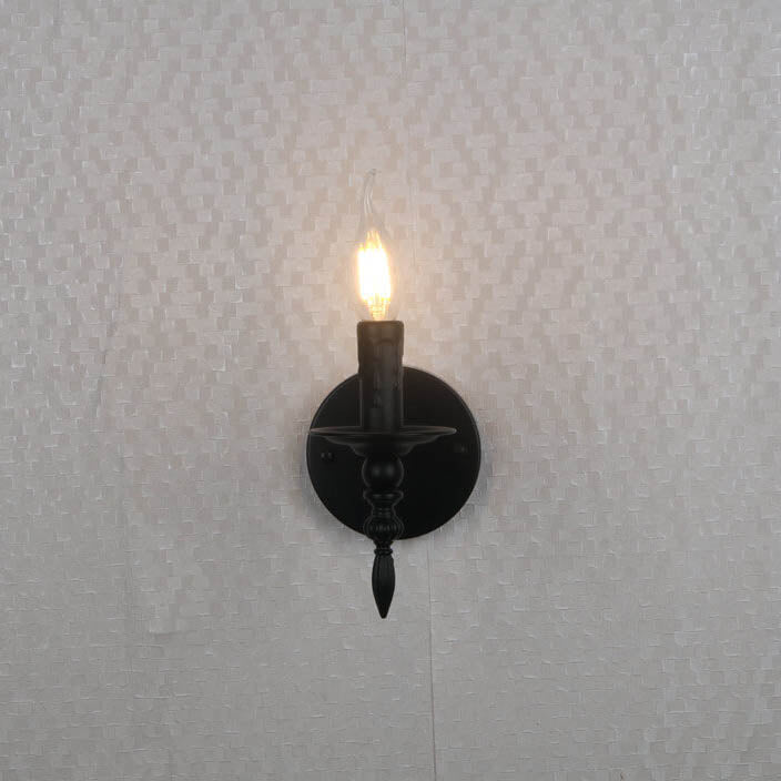 Lámpara de Aplique de Pared de 1 Luz de Hierro Minimalista Creativo Industrial 