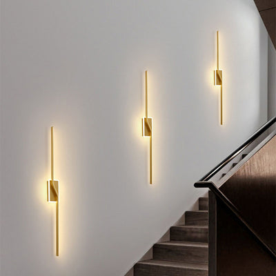 Moderne minimalistische Bar Aluminium Silikon Acryl LED Wandleuchte Lampe für Wohnzimmer 