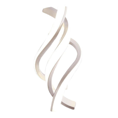 Moderne kreative Aluminium Spirale Streifen Design LED Wandleuchte Lampe für Wohnzimmer 