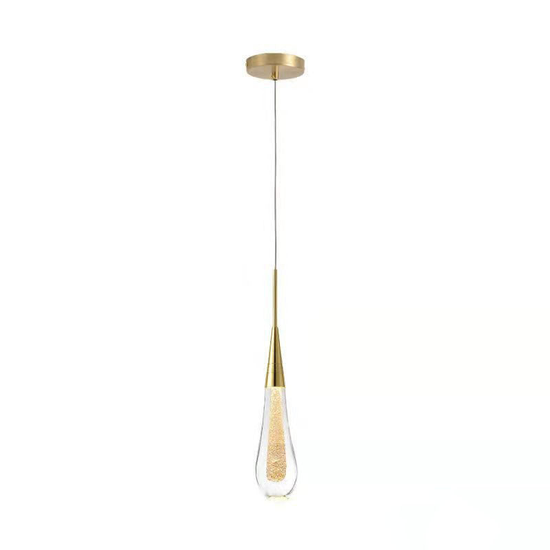 Modern Personality Creative Crystal Drops LED Pendant Light